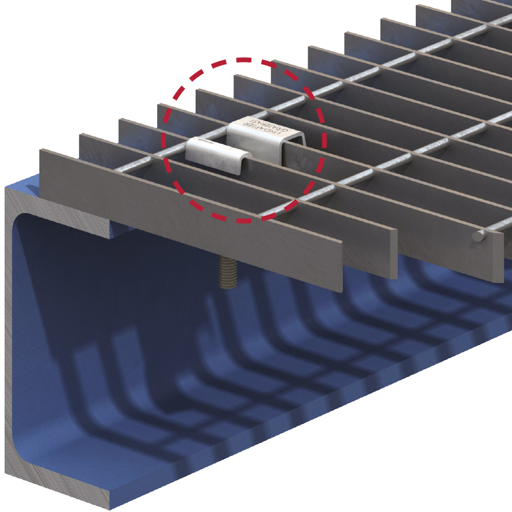 Lindapter Type GF GrateFast